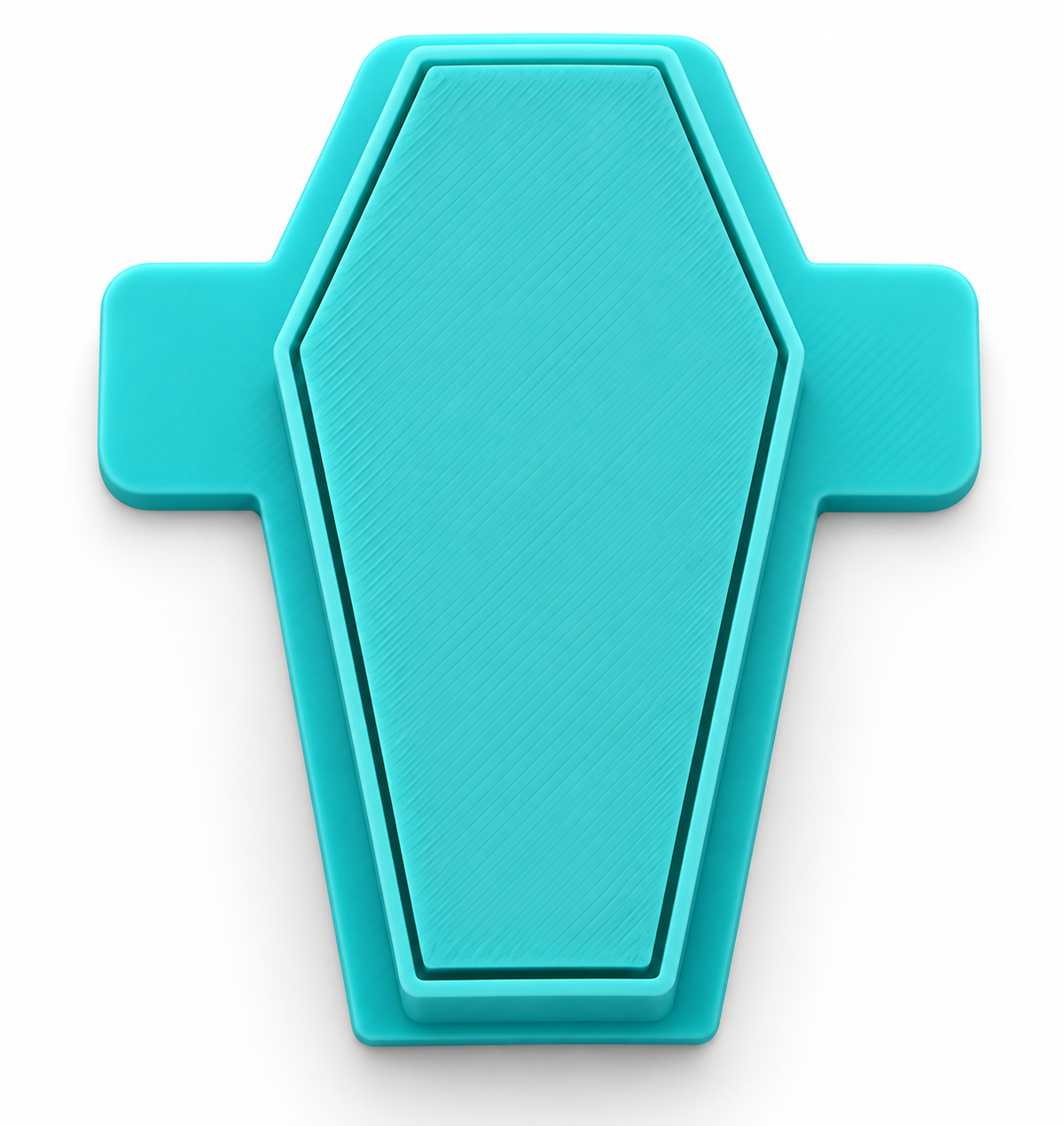 Coffin Cake Pop Mold with Cutter, Popper and Tray Option