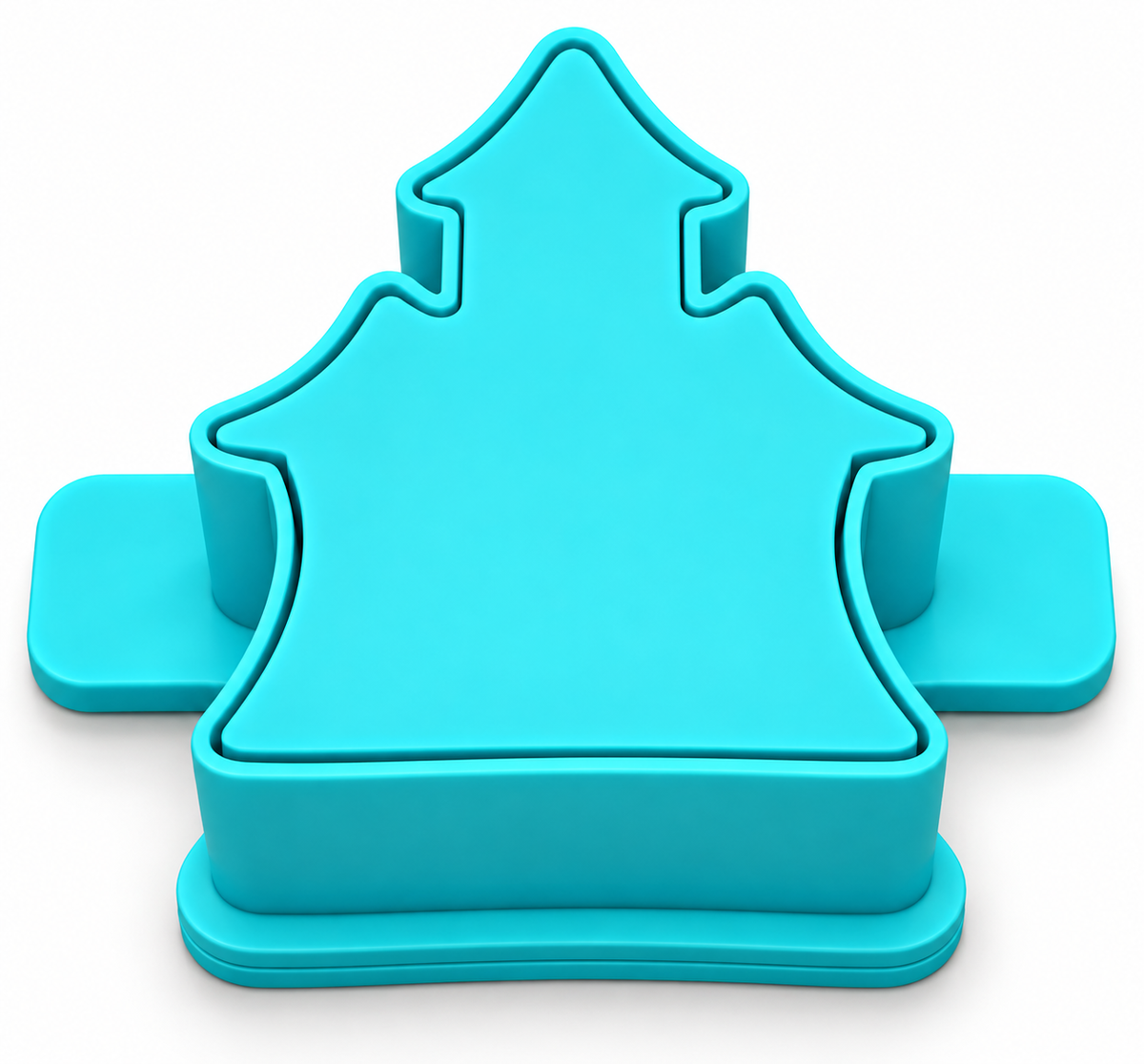 Haunted House Cake Pop Mold with Cutter, Popper and Tray Option