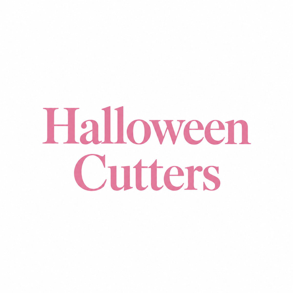 Halloween Cutters