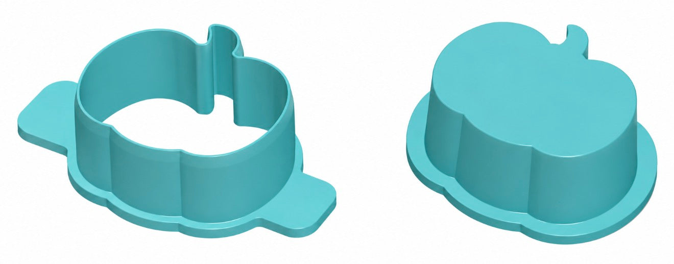 Pumpkin Cake Pop Mold with Cutter, Popper and Tray Option