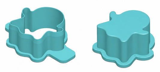 Ghost Cake Pop Mold with Cutter, Popper and Tray Option