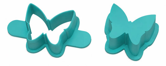2” Butterfly Cake Pop Mold with Cutter, Popper and Tray Option