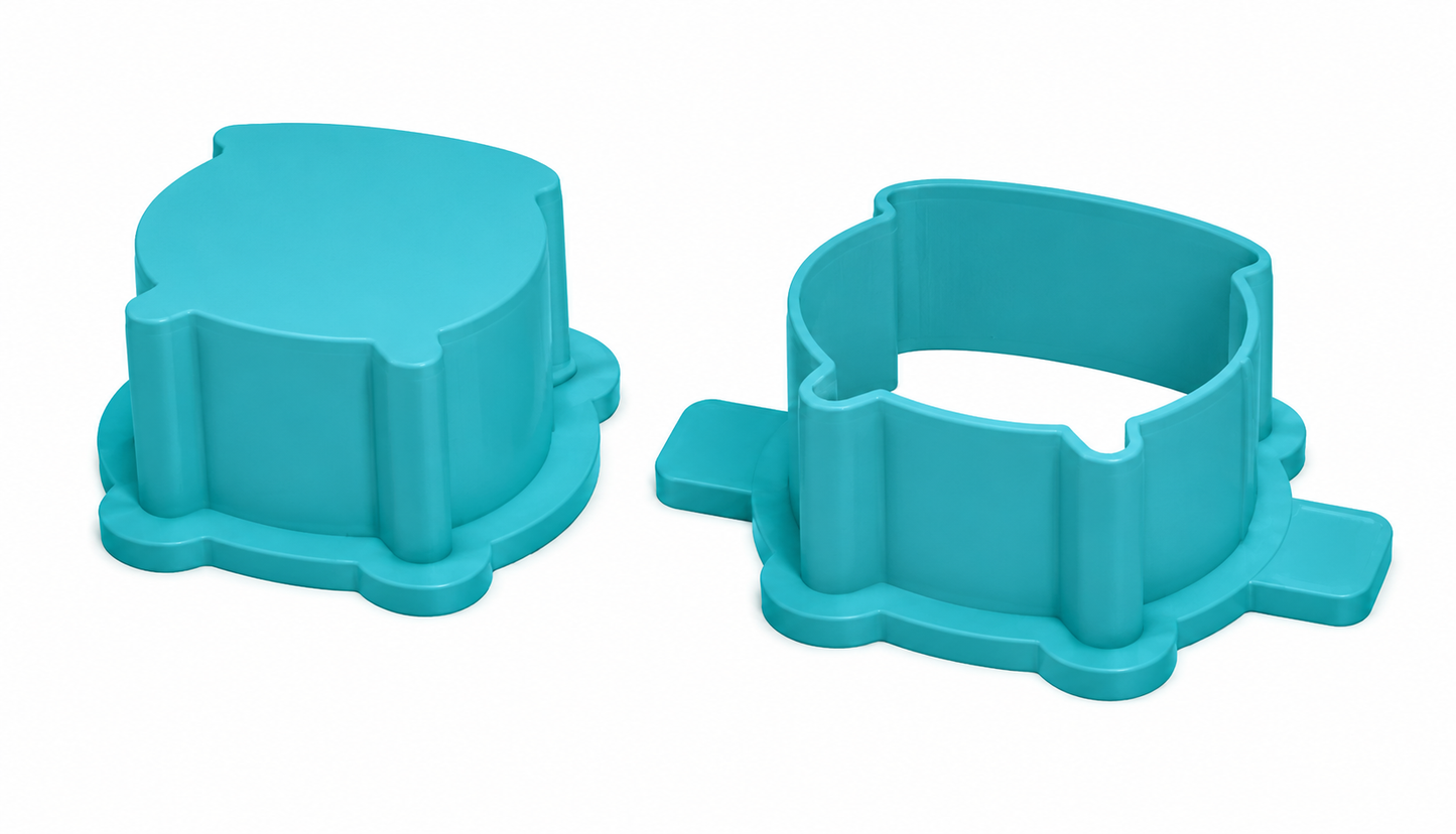 Cauldron Cake Pop Mold with Cutter, Popper and Tray Option