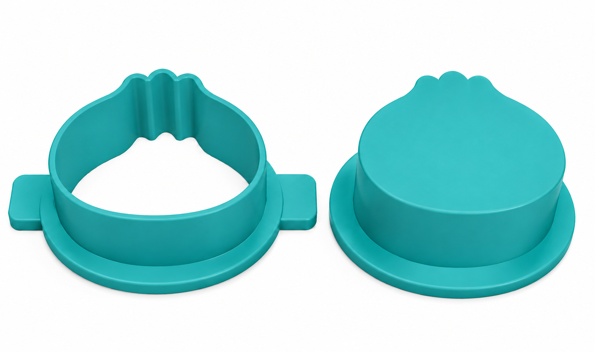 Dumpling Cake Pop Mold with Cutter, Popper and Tray Option