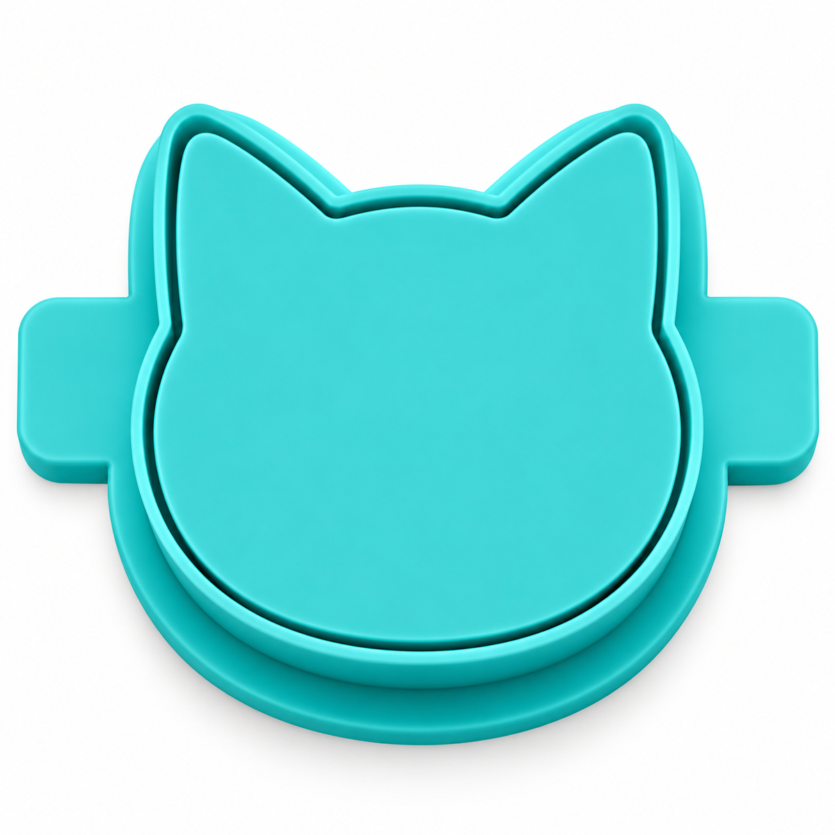 Cat Head Cake Pop Mold with Cutter, Popper and Tray Option