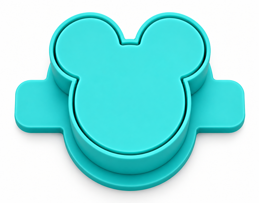 Mouse Cake Pop Mold with Cutter, Popper and Tray Option