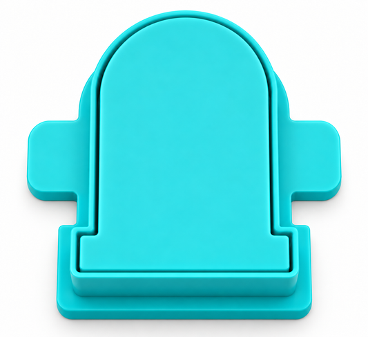 Tombstone Cake Pop Mold with Cutter, Popper and Tray Option