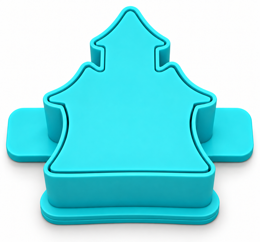 Haunted House Cake Pop Mold with Cutter, Popper and Tray Option