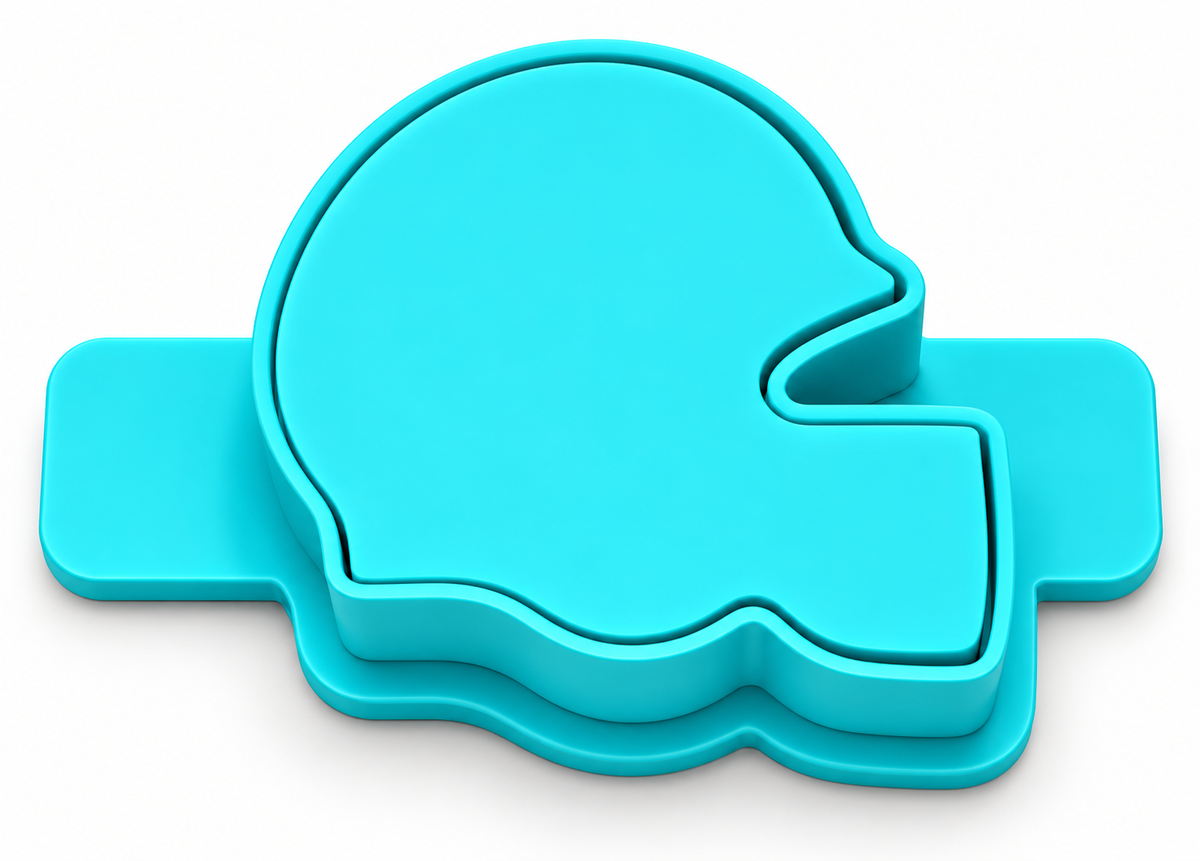 Football Helmet Cake Pop Mold with Cutter, Popper and Tray Option