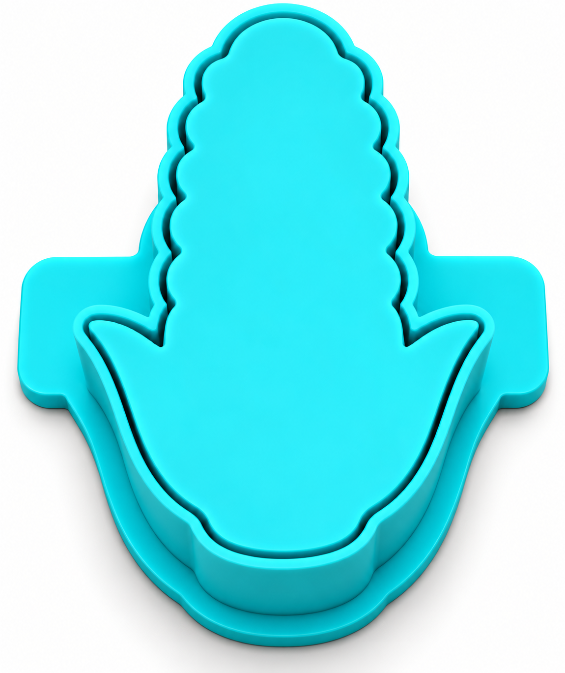 Corn Cake Pop Mold with Cutter, Popper and Tray Option