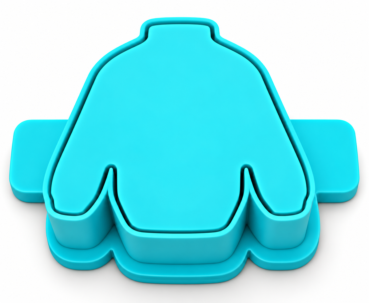 Sweater Cake Pop Mold with Cutter, Popper and Tray Option